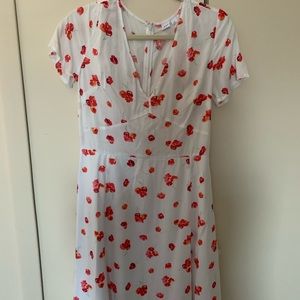 Gap white floral dress 6
